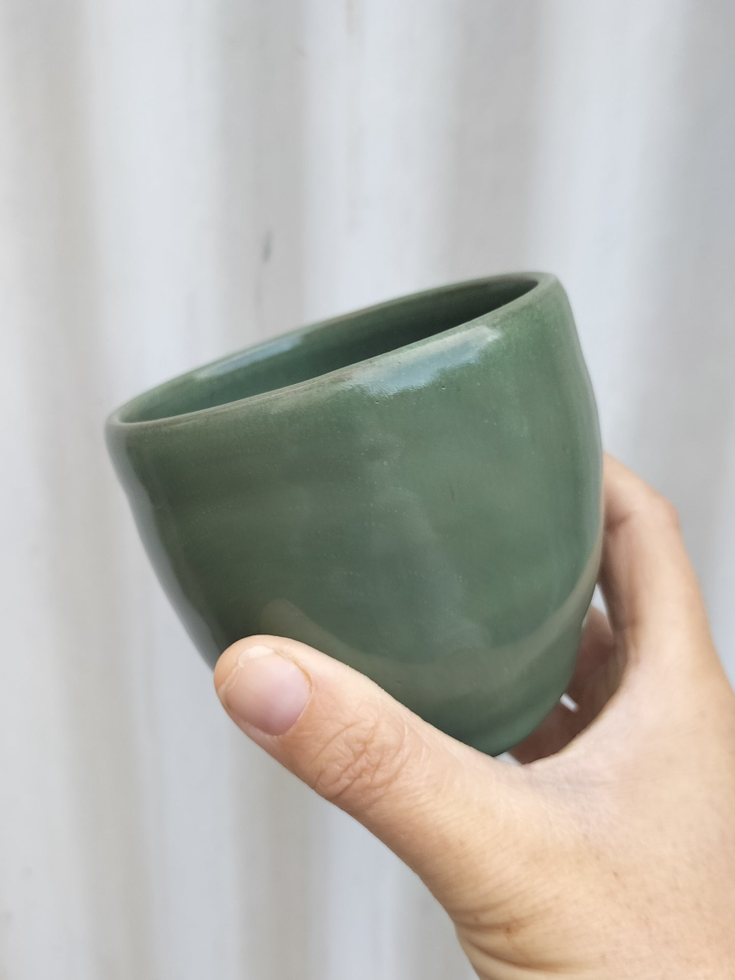 Seconds Olive Stoneware Cup
