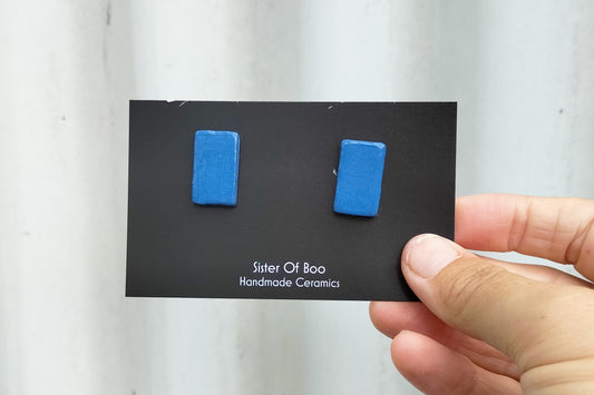 Electric Blue Rectangles
